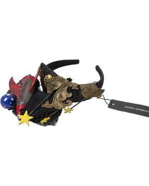 Dolce & Gabbana Missile Rocket Crystal Stars Headband Diadem  display picture 1
