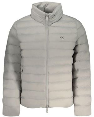 Calvin Klein Polyamide Shell Jacket - Gray