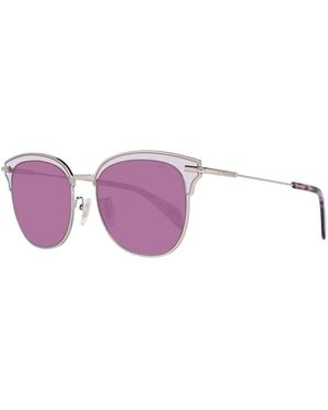 Police Metal & Plastic Sunglasses - Purple