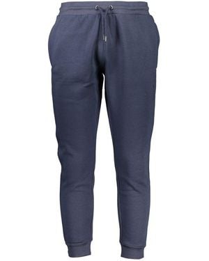 Roberto Cavalli Blu Polyester Sweatpant - Blue