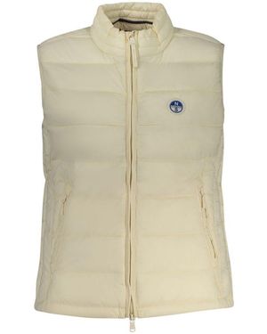 North Sails Bianco Polyester Vest - Natural