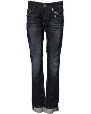 Acht Distressed Denim Jeans - Blue