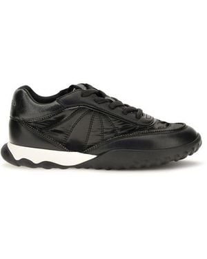 Pinko Fabric Low Top Sneakers - Black