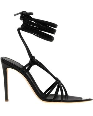 Nicolo' Beretta Beiby Sandals Lamb Leather (Ovis Aries) - Black