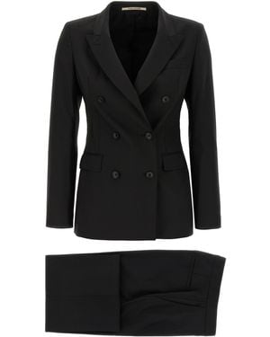 Tagliatore Virgin Wool Two-Piece Suit - Black