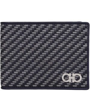 Ferragamo Leather Wallet - Black