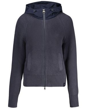 North Sails Blu Polyester Cardigan - Blue