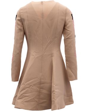 Valentino Garavani Lace Cocktail Dress - Natural