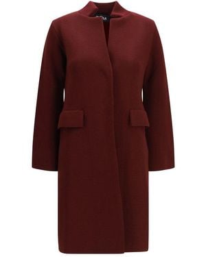 Ella Wool Oves Aries Coat - Red