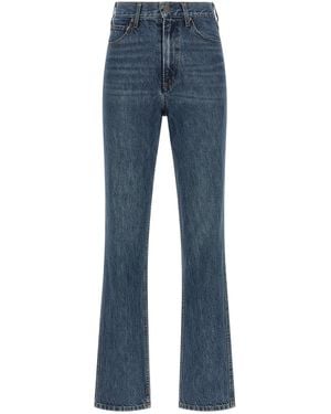 Co. Tton Flared Jeans - Blue