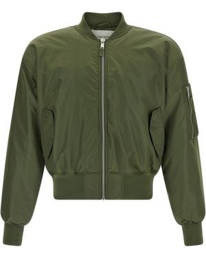 Entire studios Nylon Bomber Jacket Down Jacket, Parka, Casual - Green