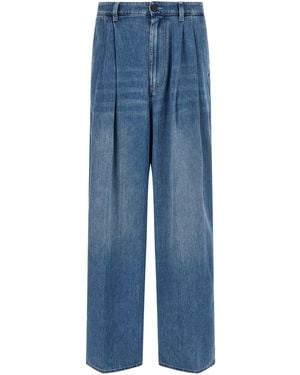 Marni Cotton High-Waisted Jean - Blue