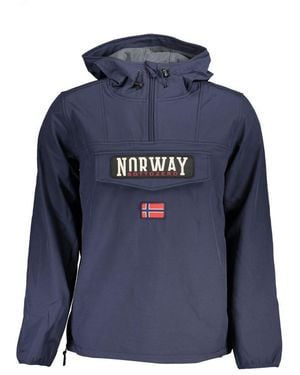 Norway 1963 Blu Polyester Jacket - Blue