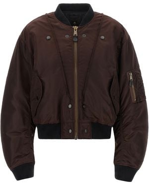 Maison Margiela Ma-1' Reversible Bomber Jacket - Black