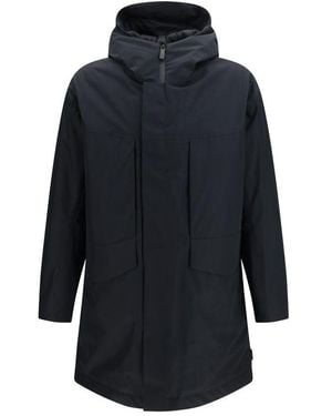 Laminar Polyester Parka - Blue