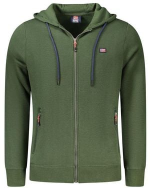 Norway 1963 Verde Cotton Hoodie - Green
