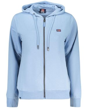 Norway 1963 Azzurro Cotton Hoodie - Blue