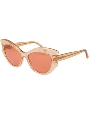 Andy Wolf Orange Acetate Sunglasses - Natural