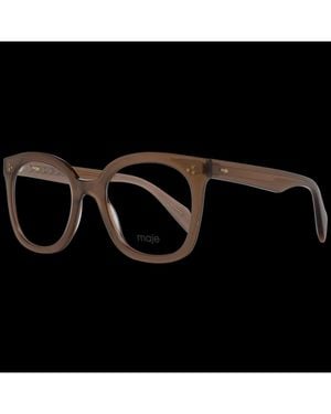 Maje Plastic Glasses (Frames) - Black