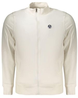 North Sails White Cotton Men's Sweatshirt
