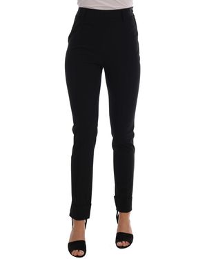 Ermanno Scervino Tailored Straight Leg Pants - Black