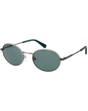 GANT Gray Metal Sunglasses - Green