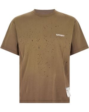 Satisfy Cotton T-Shirt - Brown