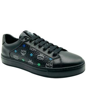 MCM Spectrum Diamond Logo Visetos Sneakers - Blue