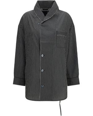 R13 Viscose Shirt - Gray