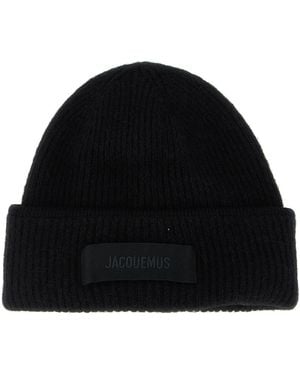 Jacquemus Wool Beanie - Black