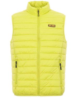 Ciesse Outdoor Polyester Sleeveless Jacket - Yellow