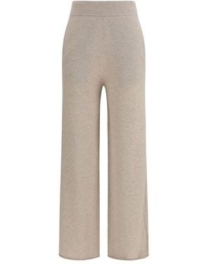 Max Mara Pure Cashmere Casual Pants - Gray