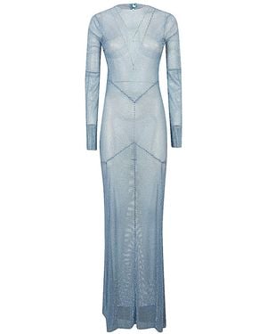 Santa Brands Maxi Dress - Blue