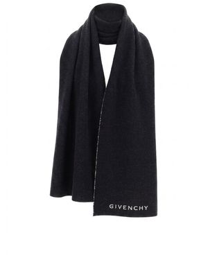 Givenchy Wool Scarf - Black