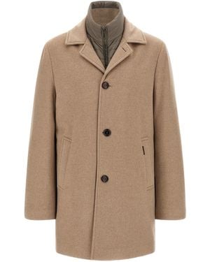 Moorer 'Monferrato' Coat - Natural