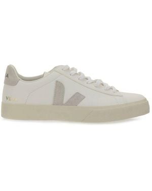 Veja Calf Leather Bos Taurus Low Top Sneakers - White