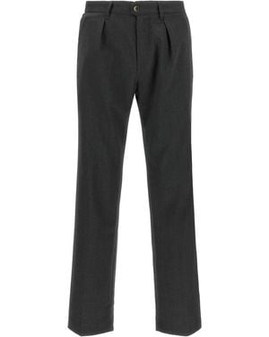 Incotex Polyester Dress Pants - Gray
