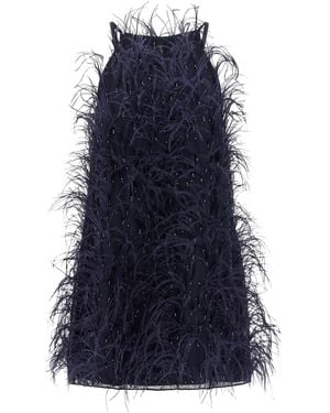 Pinko Polyester Short Dress - Blue