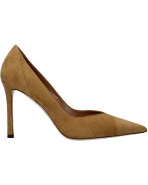 Jimmy Choo Leather High Heel Pumps - Brown