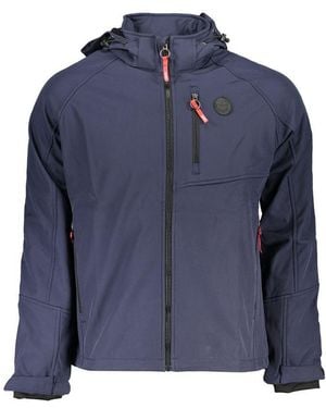 Gianmarco Venturi Polyester Jacket - Blue