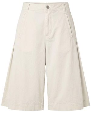 MR & MRS White Cotton 's Shorts - Natural