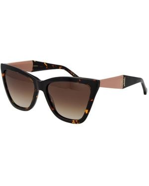 Carolina Herrera Acetate Sunglasses - Brown