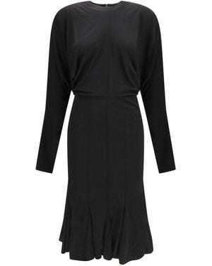 Jacquemus Acetate Cocktail Dress - Black