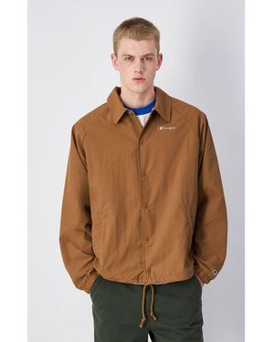 Champion Beige Polyamide Bomber - Brown