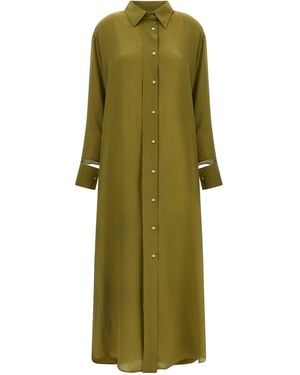 Jejia Antoine Dress Silk - Green