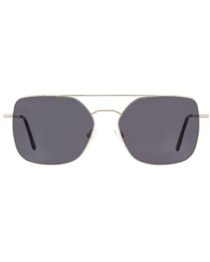 Andy Wolf Metal Sunglasses - Gray