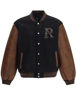 Represent Jacket Vintage Varsity - Black