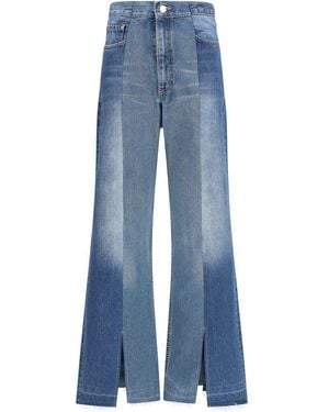 E.L.V. Denim E. L.V. Cotton Fla Jeans - Blue