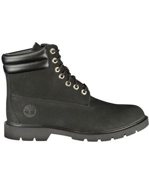 Timberland Black Polyester Ankle