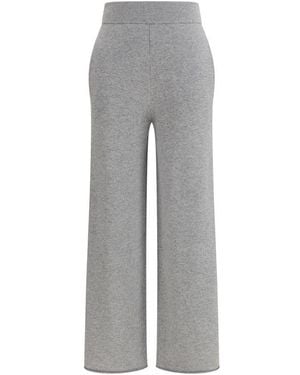 Max Mara Pure Cashmere Pants - Gray